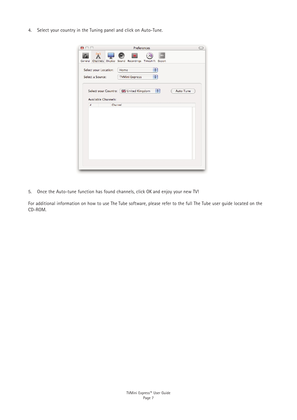 Miglia Technology TVMini Express Adapter User Manual | Page 9 / 10