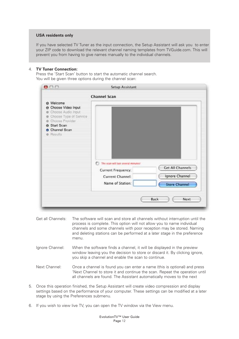 Miglia Technology EvolutionTV User Manual | Page 14 / 47