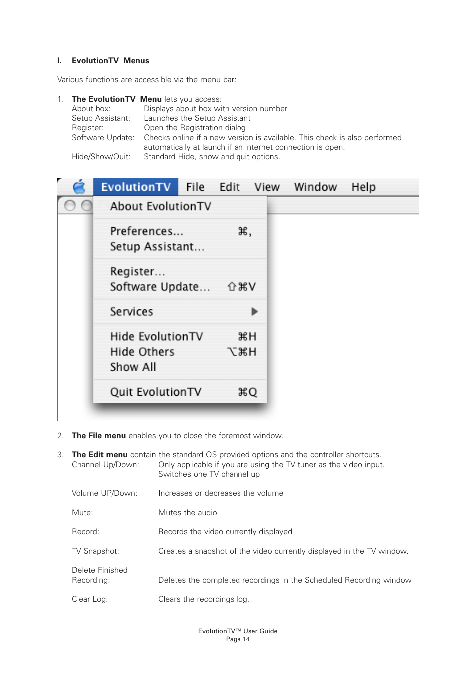 Miglia Technology EvolutionTV User Manual | Page 16 / 47