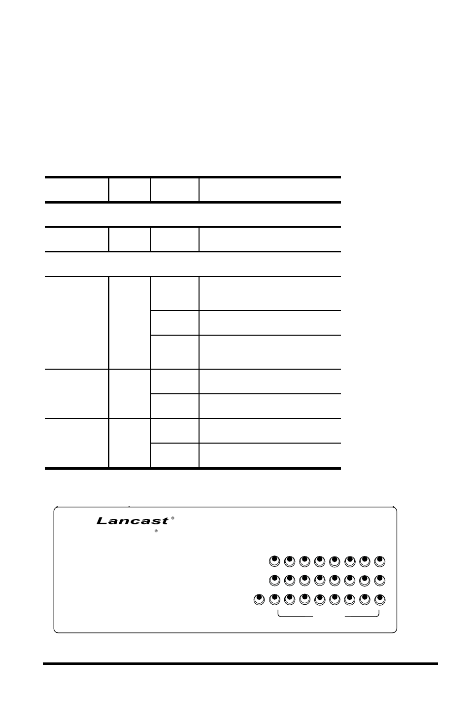 User guide, Led operation | METRObility Optical Systems 3508-11 User Manual | Page 11 / 20