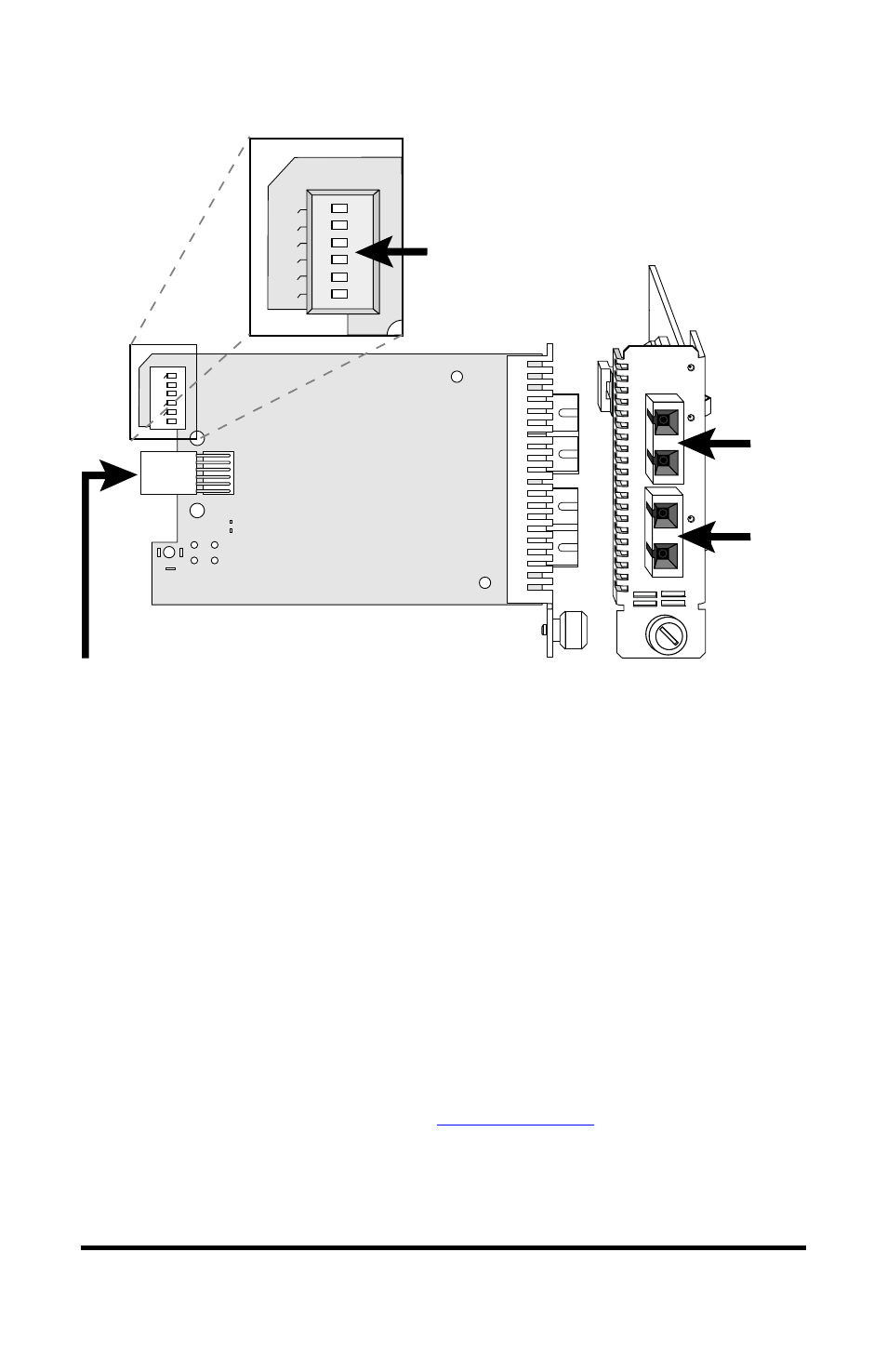 Link loss return switches, 6installation guide, Dip switches power connector port 1 port 2 | METRObility Optical Systems Radiance Sonet Single Interface Line Cards R125-34 User Manual | Page 6 / 16