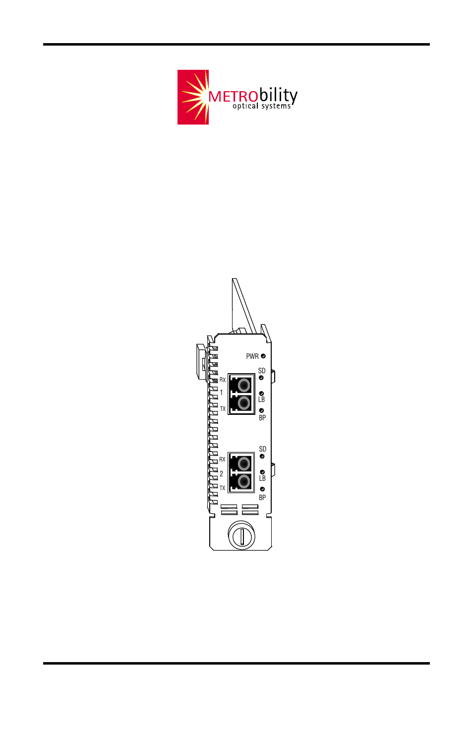 METRObility Optical Systems R380-SS User Manual | 36 pages