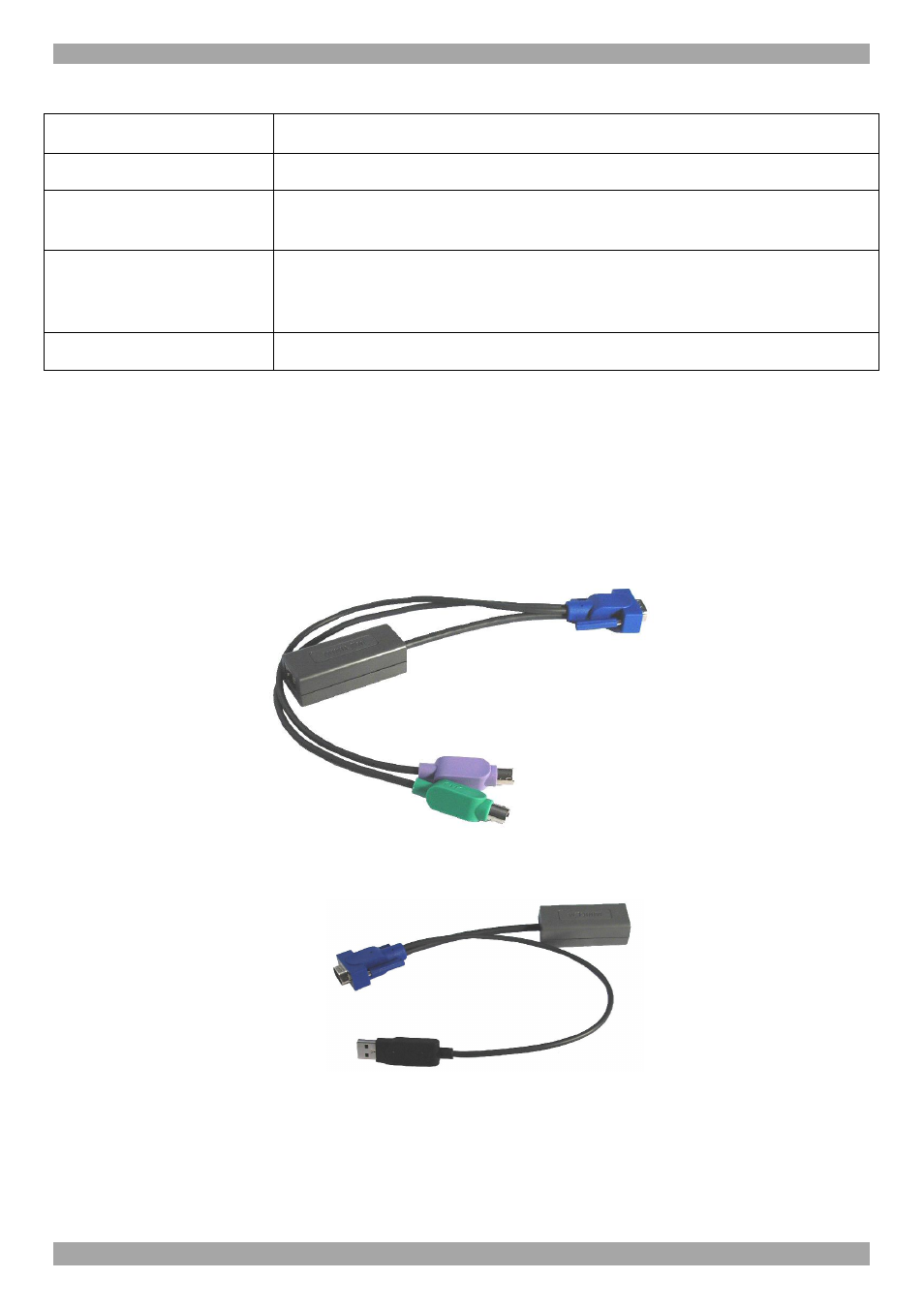 2 connecting rocs to servers, 1 connector table | Minicom Advanced Systems SMARTRACK 116 IP User Manual | Page 16 / 67