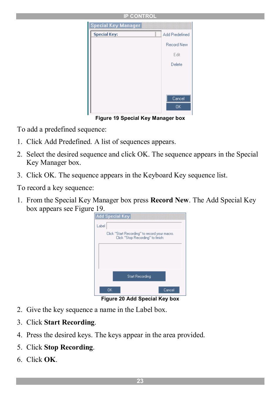 Minicom Advanced Systems IP Control User Manual | Page 24 / 33