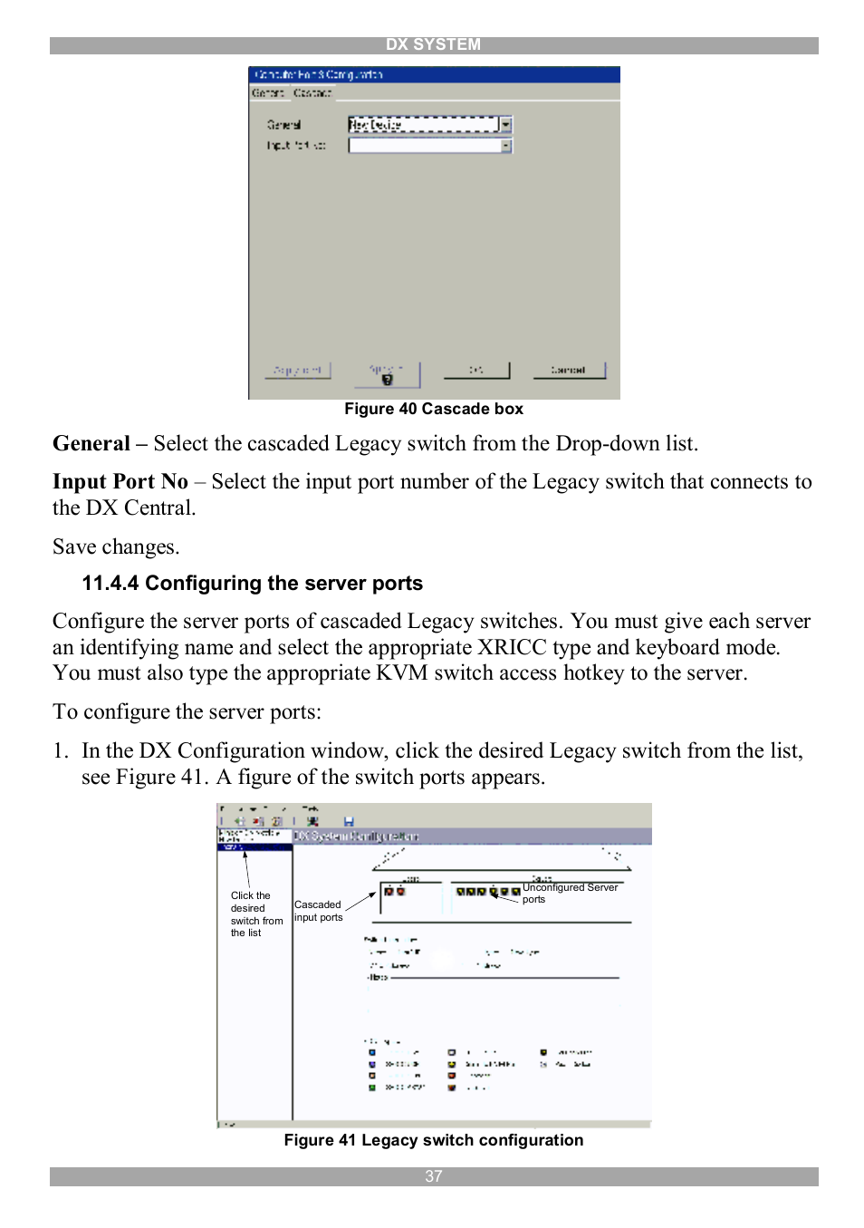 Minicom Advanced Systems DX System User Manual | Page 38 / 72