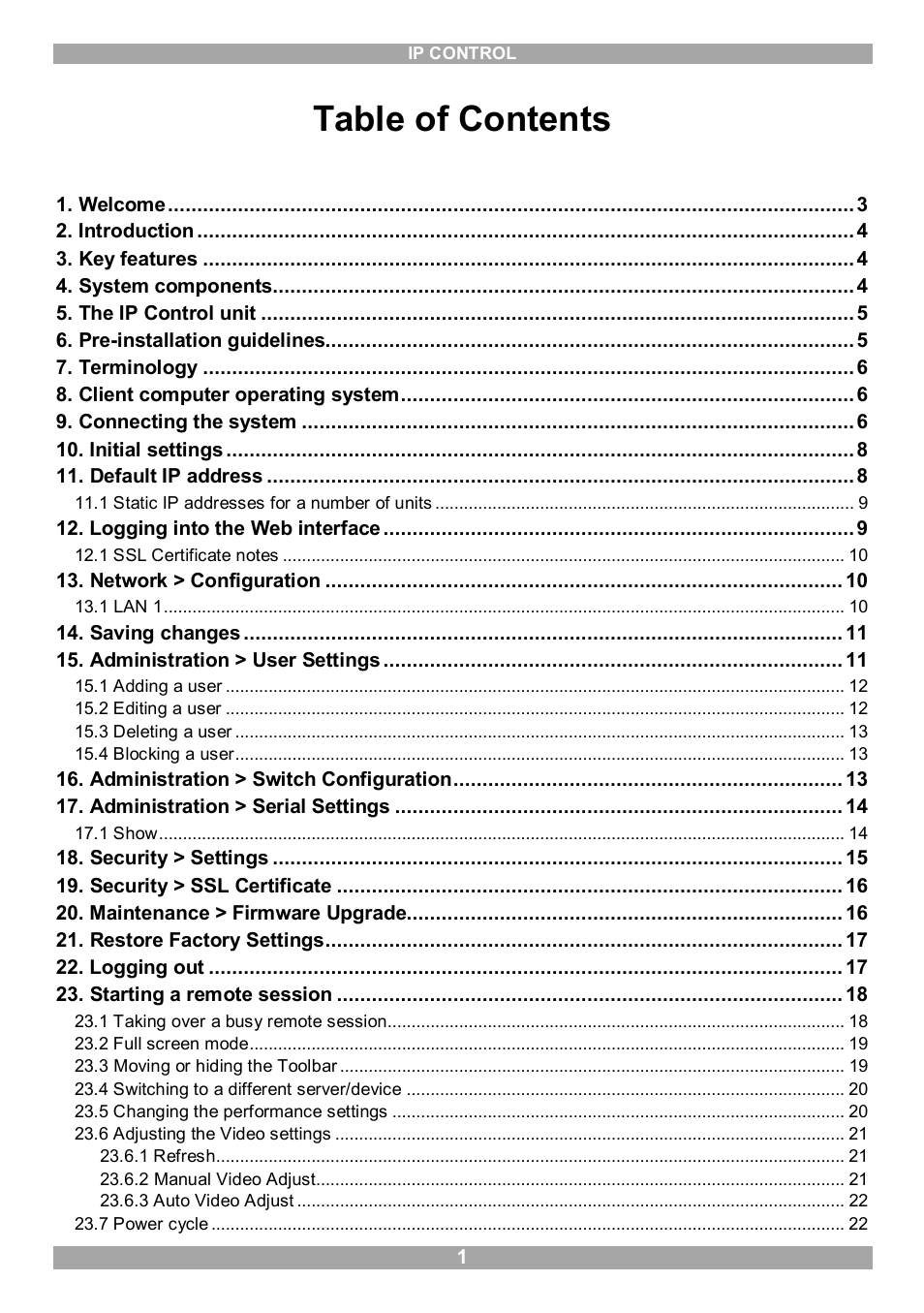 Minicom Advanced Systems 5UM70166 User Manual | Page 2 / 33