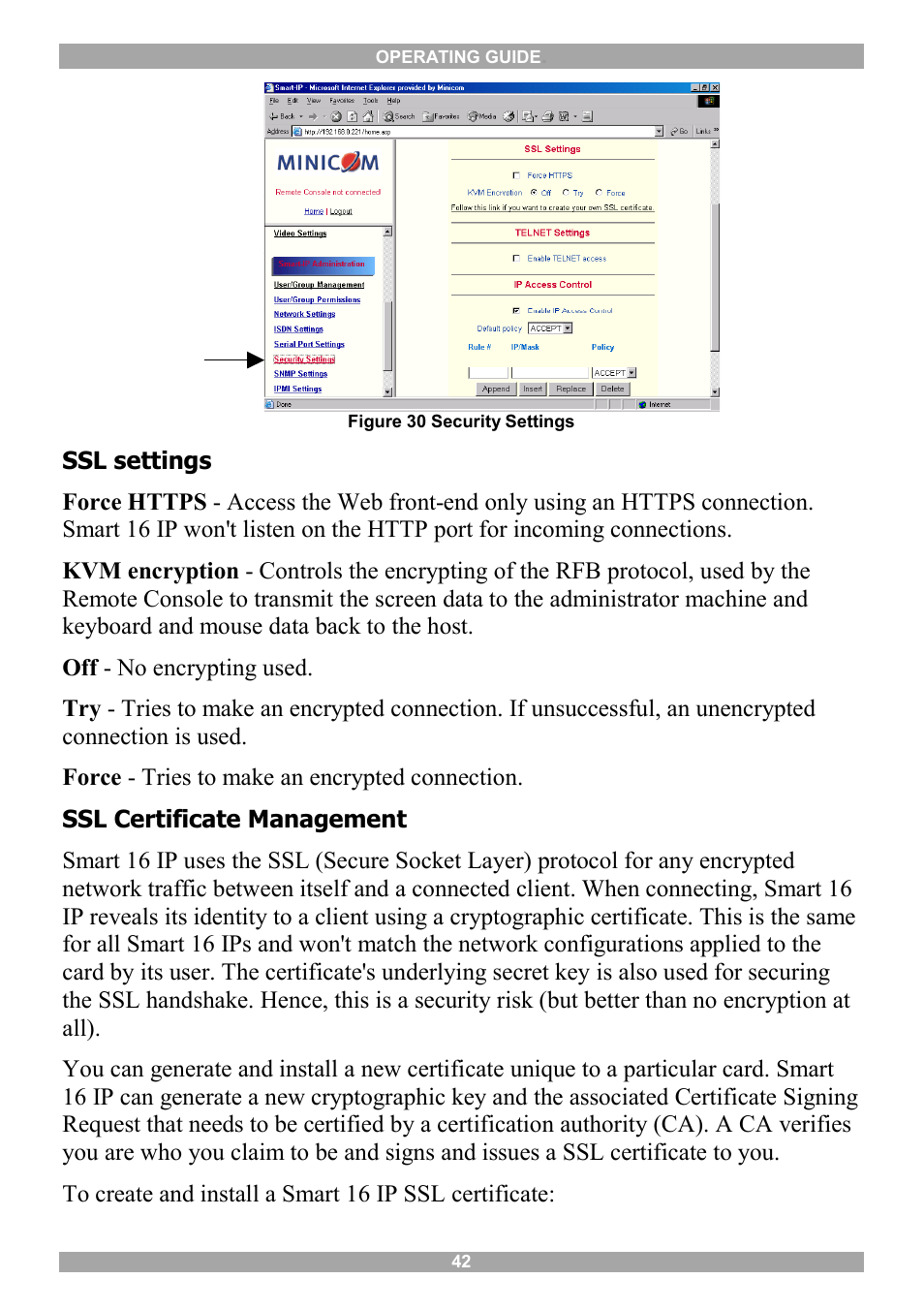 Minicom Advanced Systems 5UM20114 User Manual | Page 43 / 87