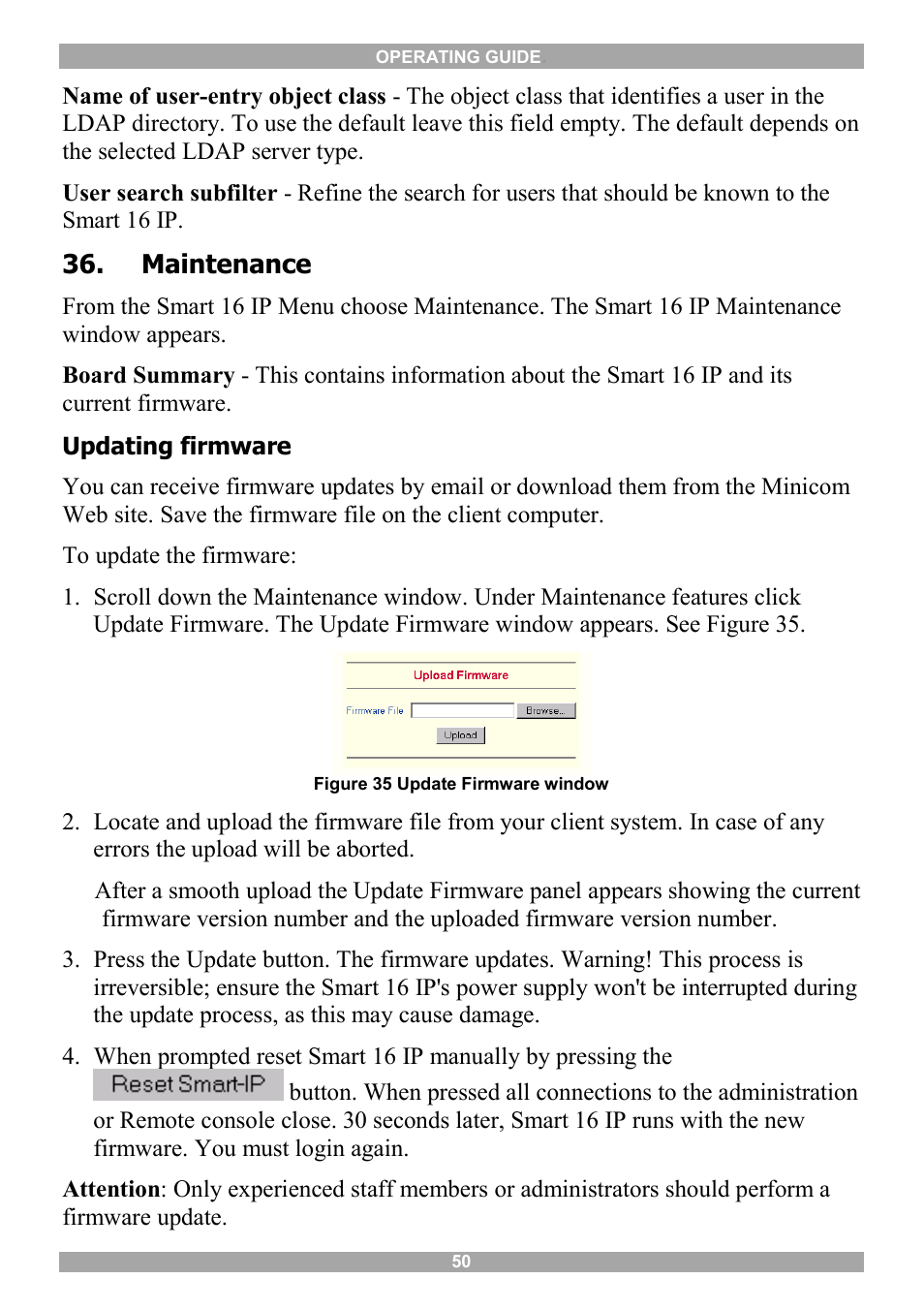 Maintenance, Frequently asked questions | Minicom Advanced Systems 5UM20114 User Manual | Page 51 / 87