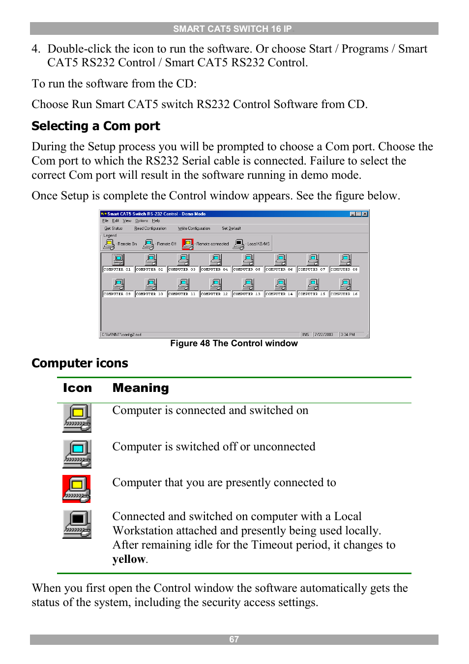 Minicom Advanced Systems 5UM20114 User Manual | Page 68 / 87