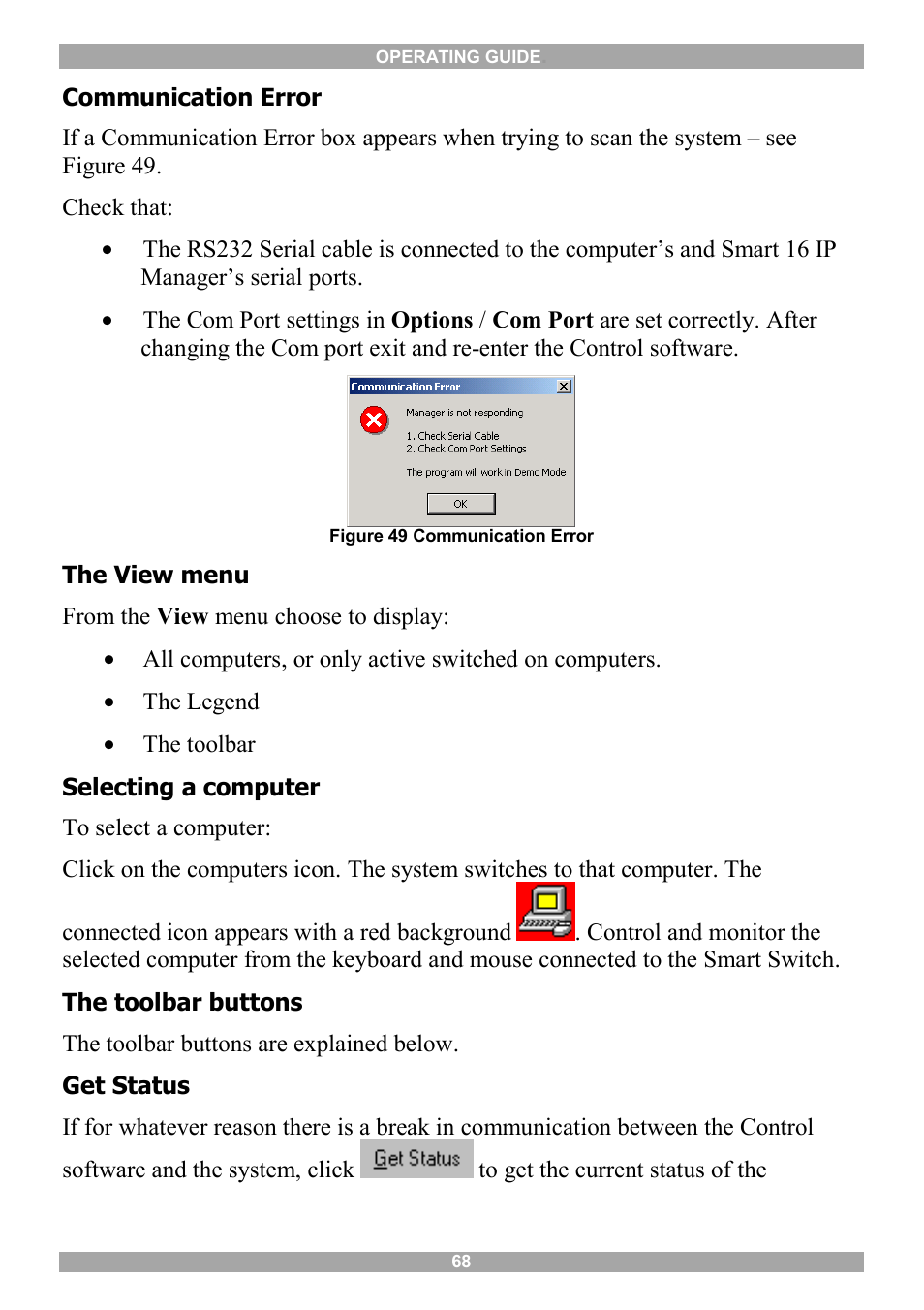 Minicom Advanced Systems 5UM20114 User Manual | Page 69 / 87