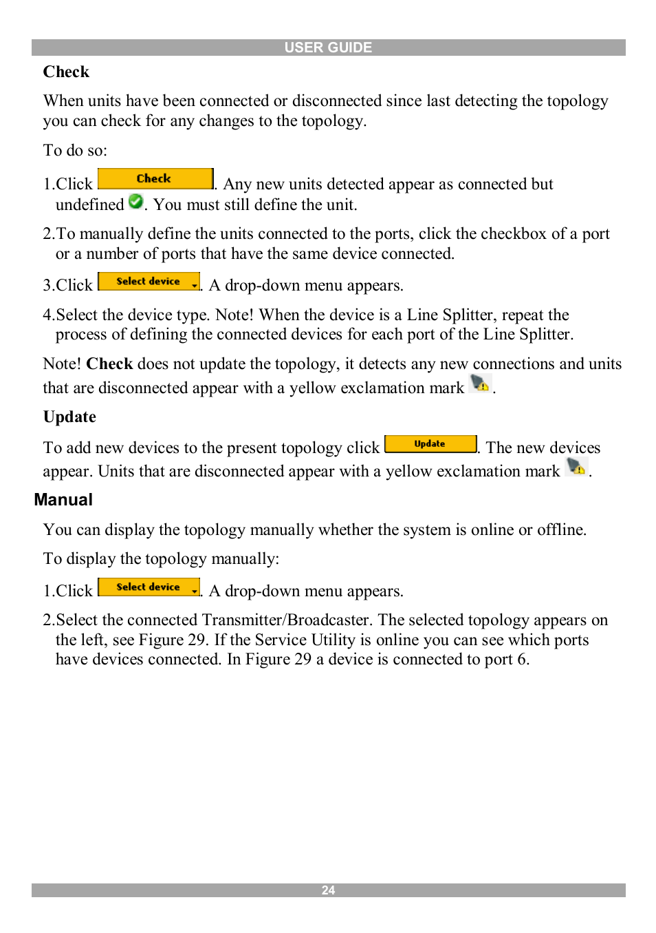 Manual | Minicom Advanced Systems 3000 User Manual | Page 25 / 44