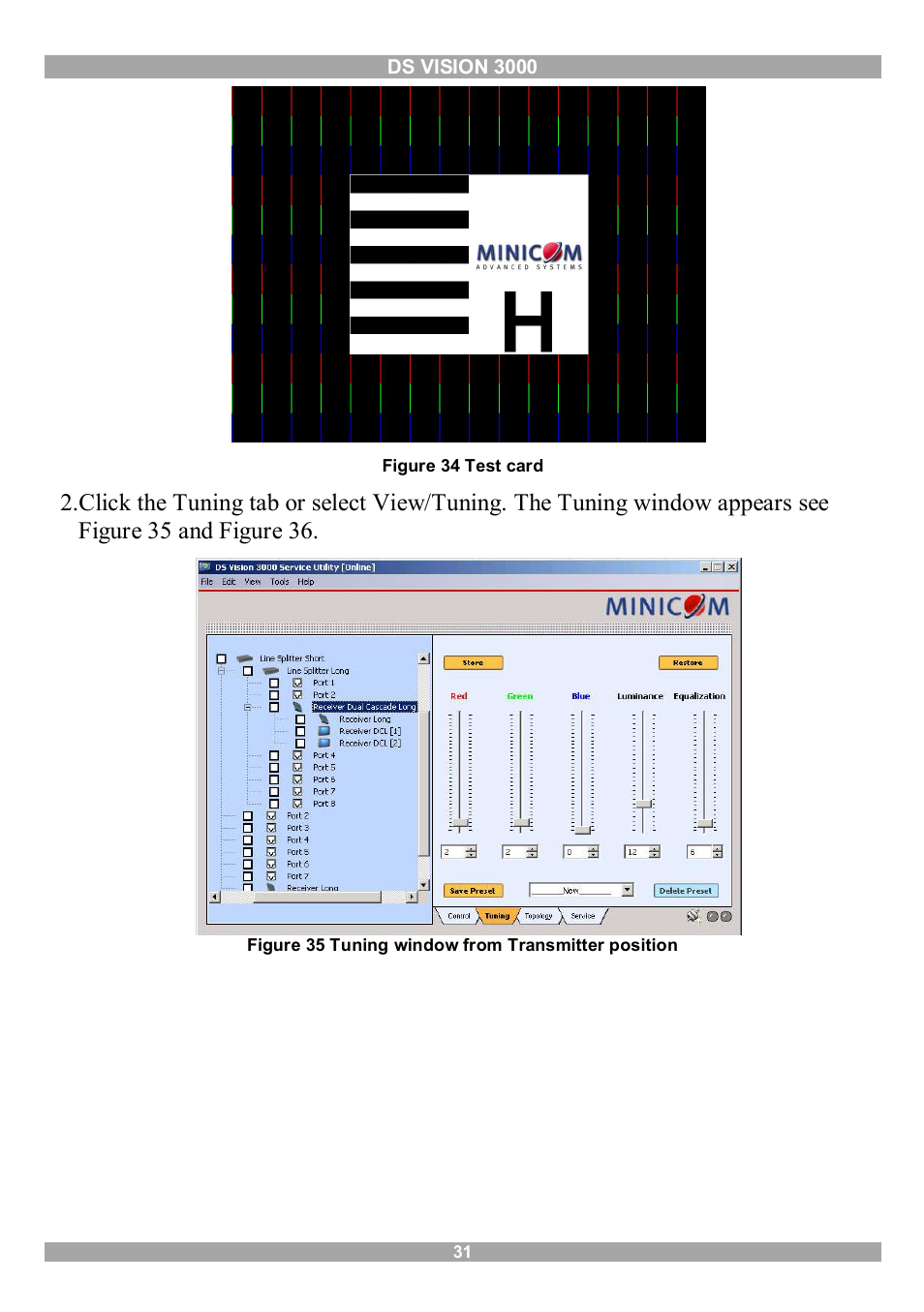 Minicom Advanced Systems 3000 User Manual | Page 32 / 44