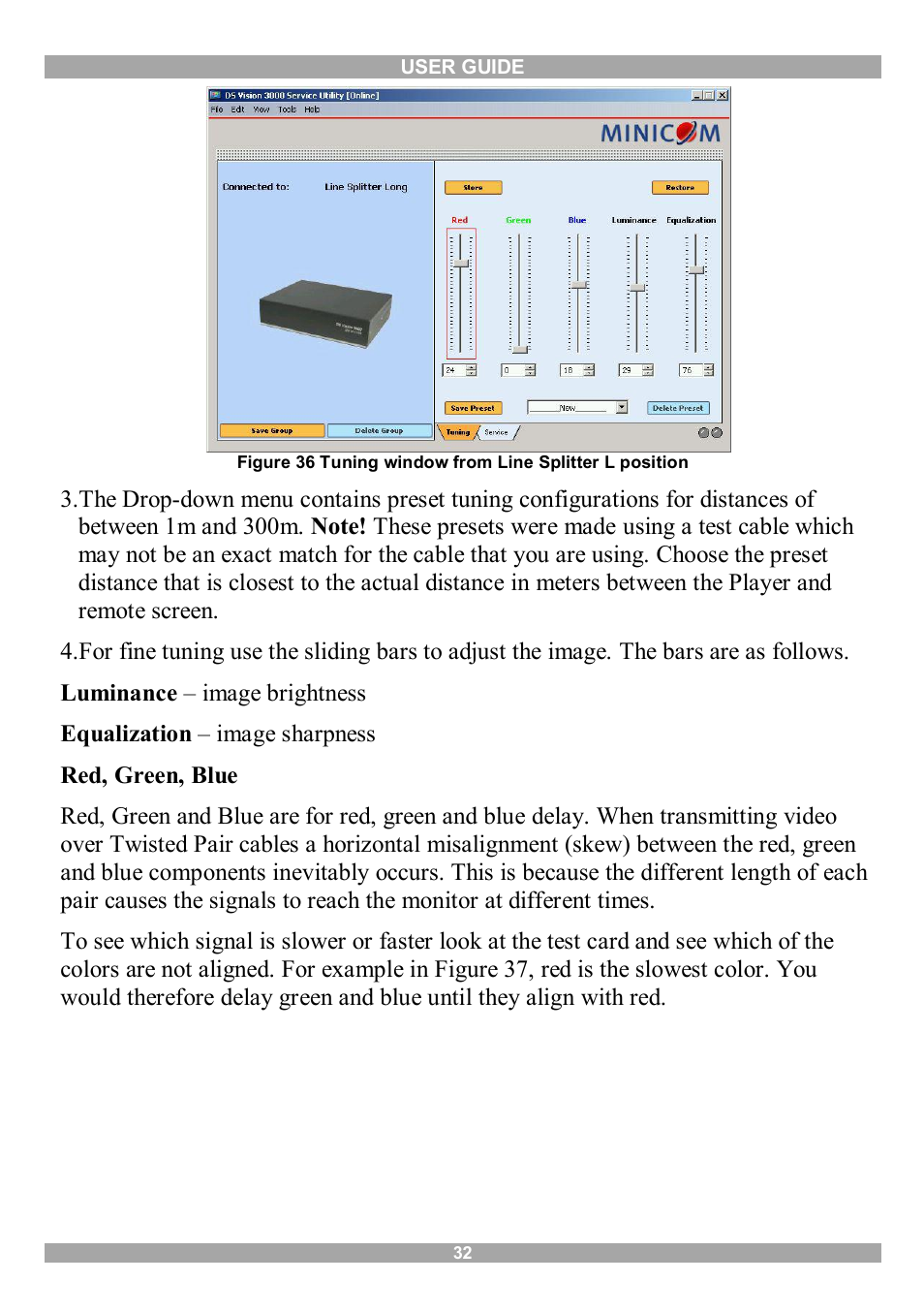 Minicom Advanced Systems 3000 User Manual | Page 33 / 44