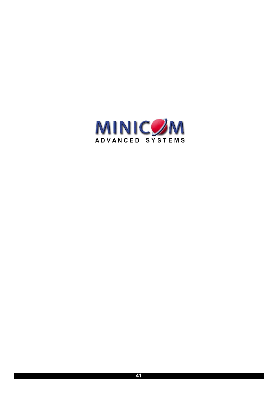 Minicom Advanced Systems RJ-45 User Manual | Page 42 / 43