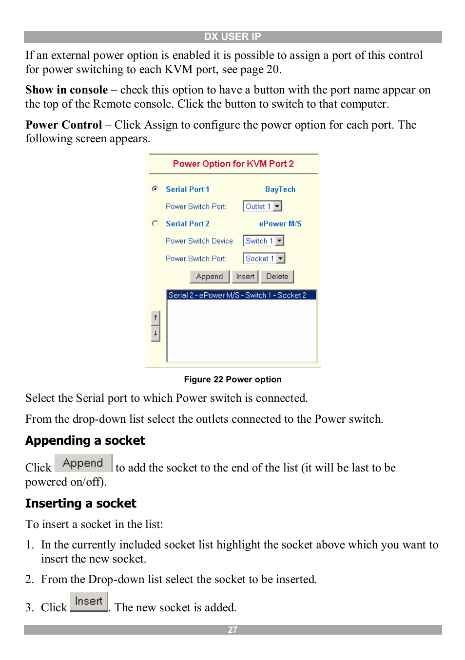 Minicom Advanced Systems DX User IP User Manual | Page 28 / 72