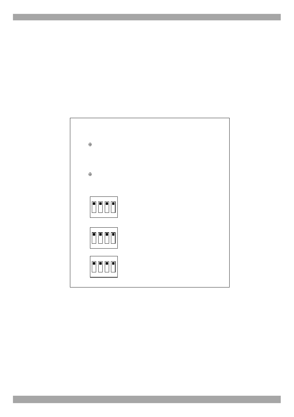 Connecting to the power supply, How to set the dipswitches, Quick installation guide | Minicom Advanced Systems UTP VDS User Manual | Page 3 / 4