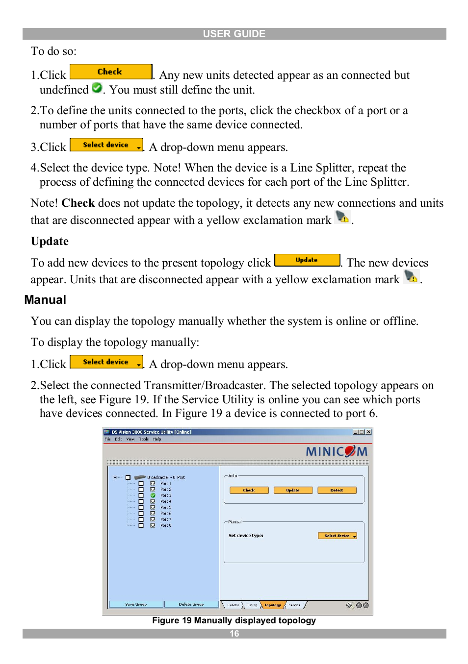 Manual | Minicom Advanced Systems 3000 User Manual | Page 17 / 33
