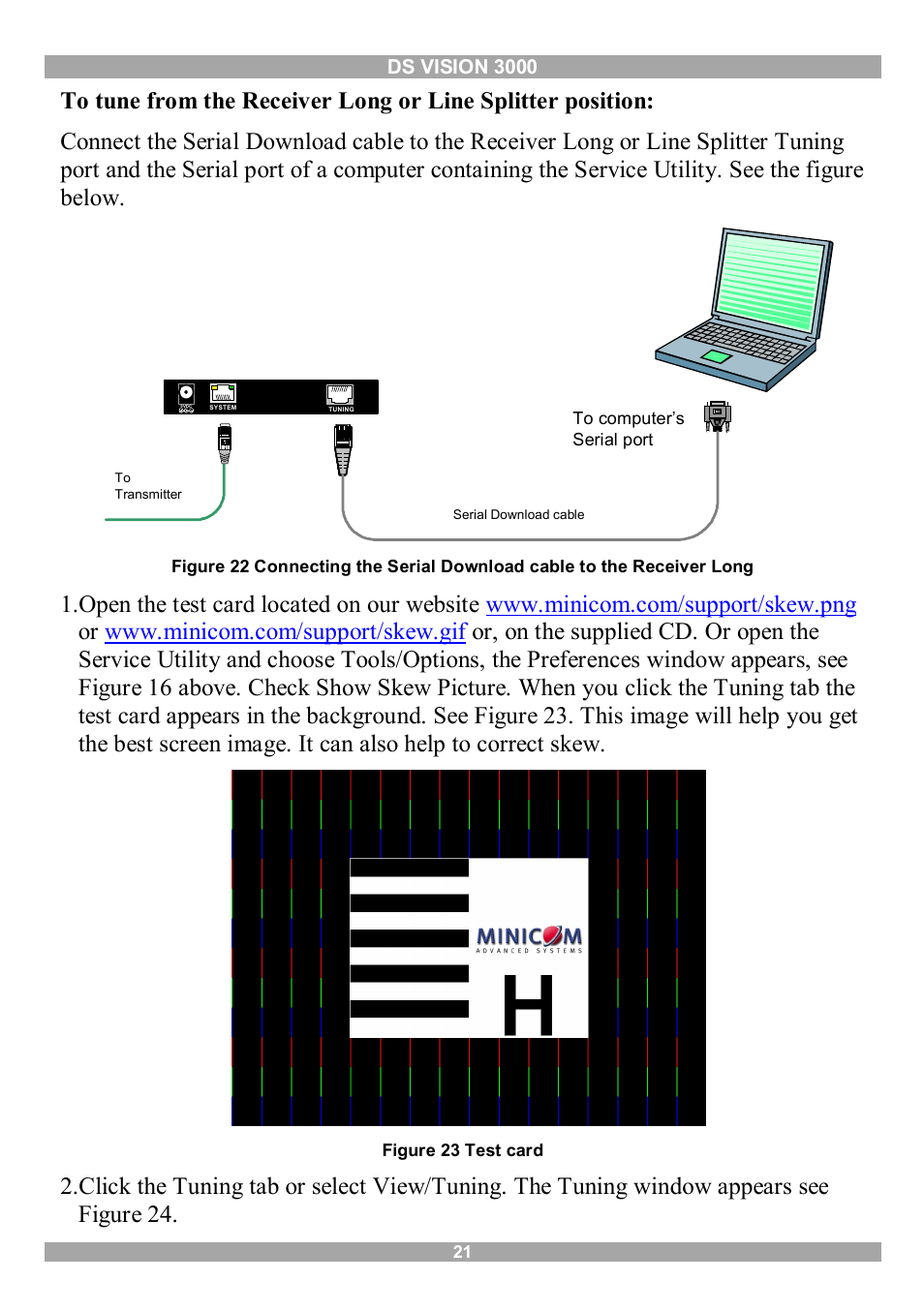 Minicom Advanced Systems 3000 User Manual | Page 22 / 33