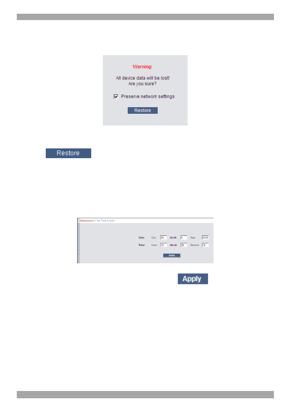 Set time & date | Minicom Advanced Systems SMART 232 User Manual | Page 24 / 34