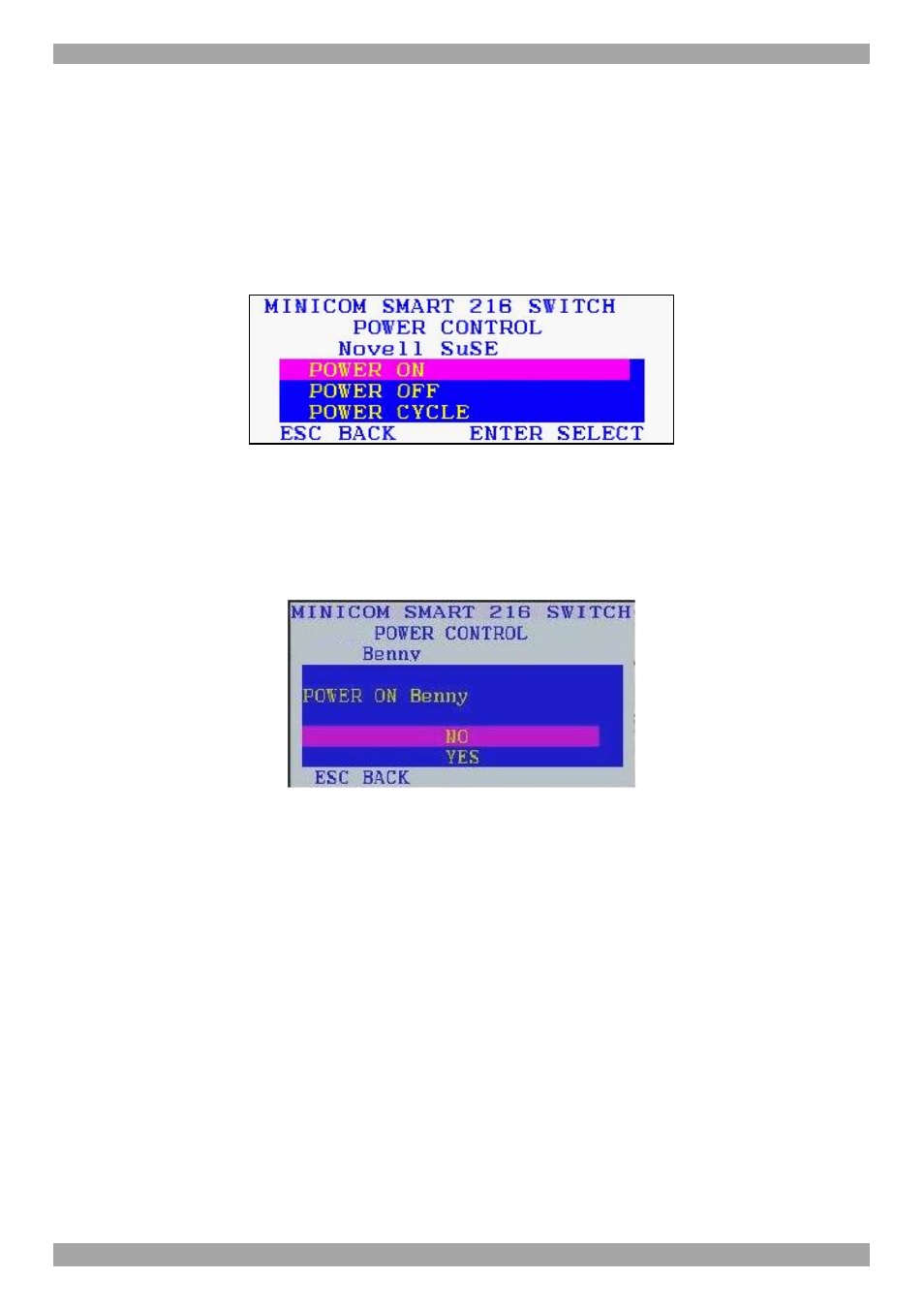 3 power management hotkey – left shift, f12, 4 moving the confirmation label – f1 | Minicom Advanced Systems SMART 232 User Manual | Page 28 / 34
