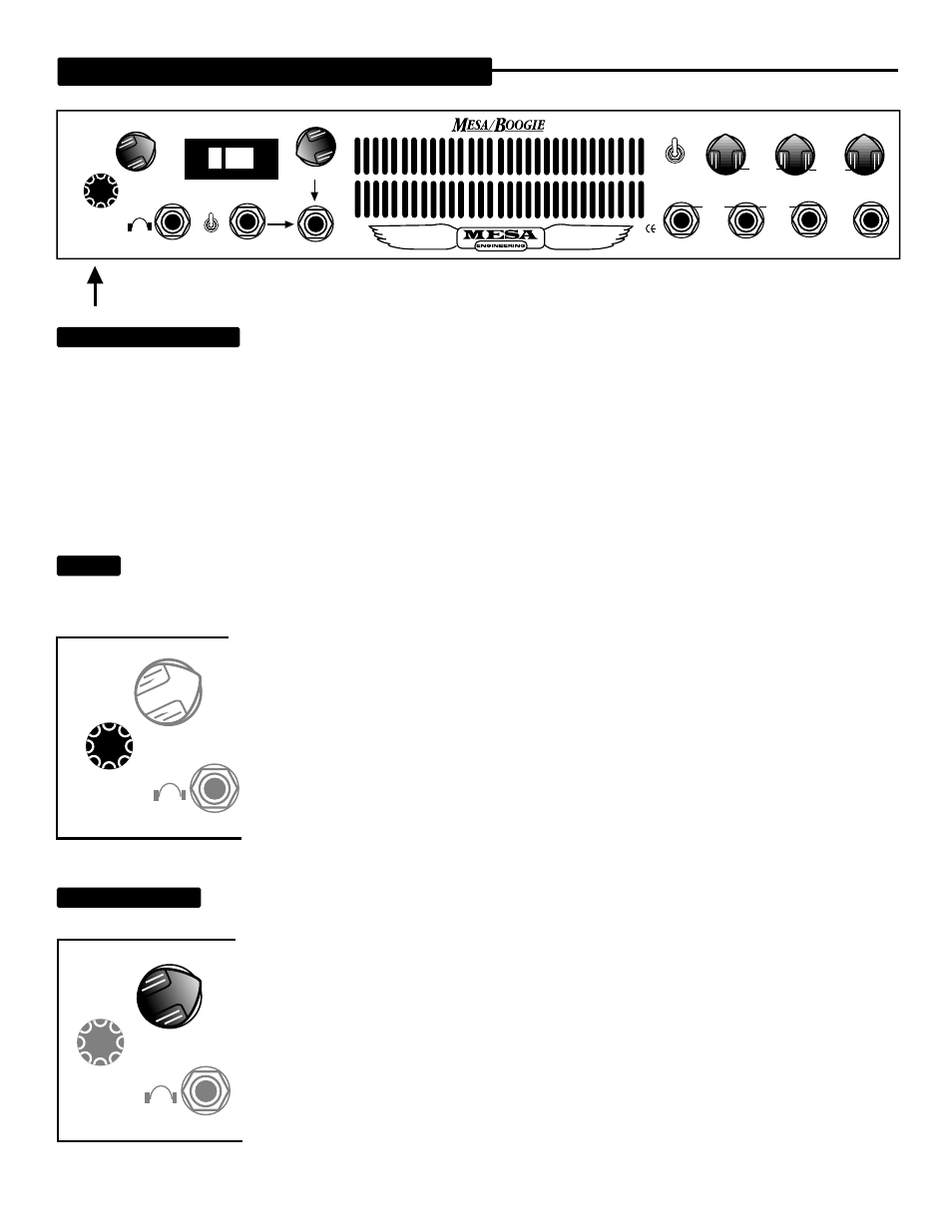 Rear panel controls & connections, Page 14 | Mesa/Boogie Nomad Amplifier 45 User Manual | Page 18 / 51