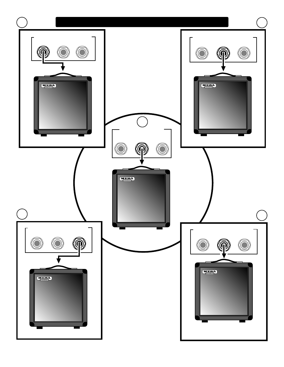 Wiring schemes...amplifier to speaker cabinets, Safe mismatch | Mesa/Boogie Nomad Amplifier 45 User Manual | Page 40 / 51