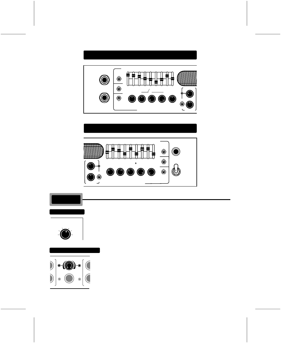 M 2000, Field effect channel settings thus far, Vacuum tube channel settings thus far | Mix mode, Page 7, Asis, Channel select, Mix mode blend control, Oogie | Mesa/Boogie M 2000 User Manual | Page 12 / 22