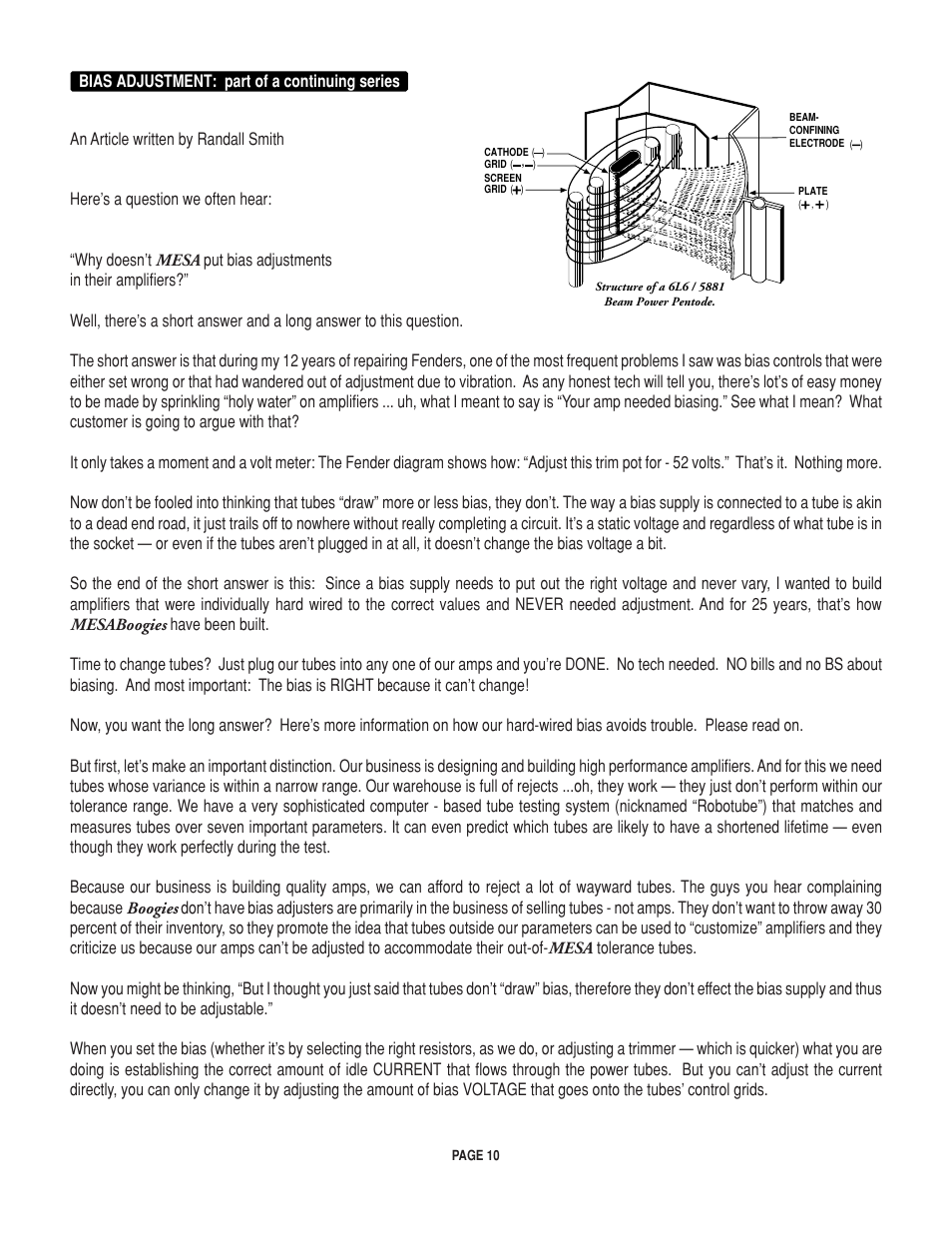 Mesa/Boogie Rectifier Stereo User Manual | Page 14 / 29