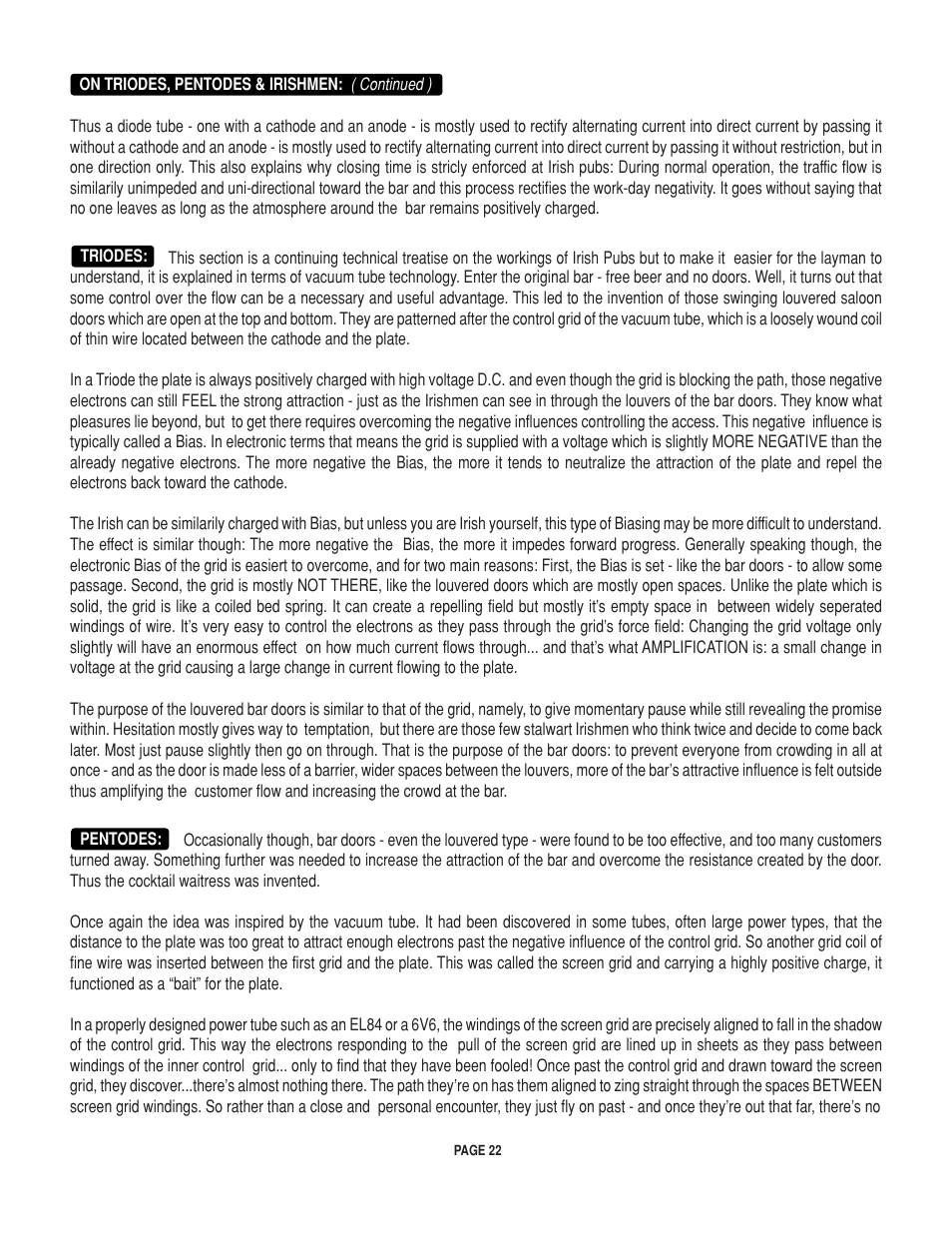 Mesa/Boogie Rectifier Stereo User Manual | Page 26 / 29