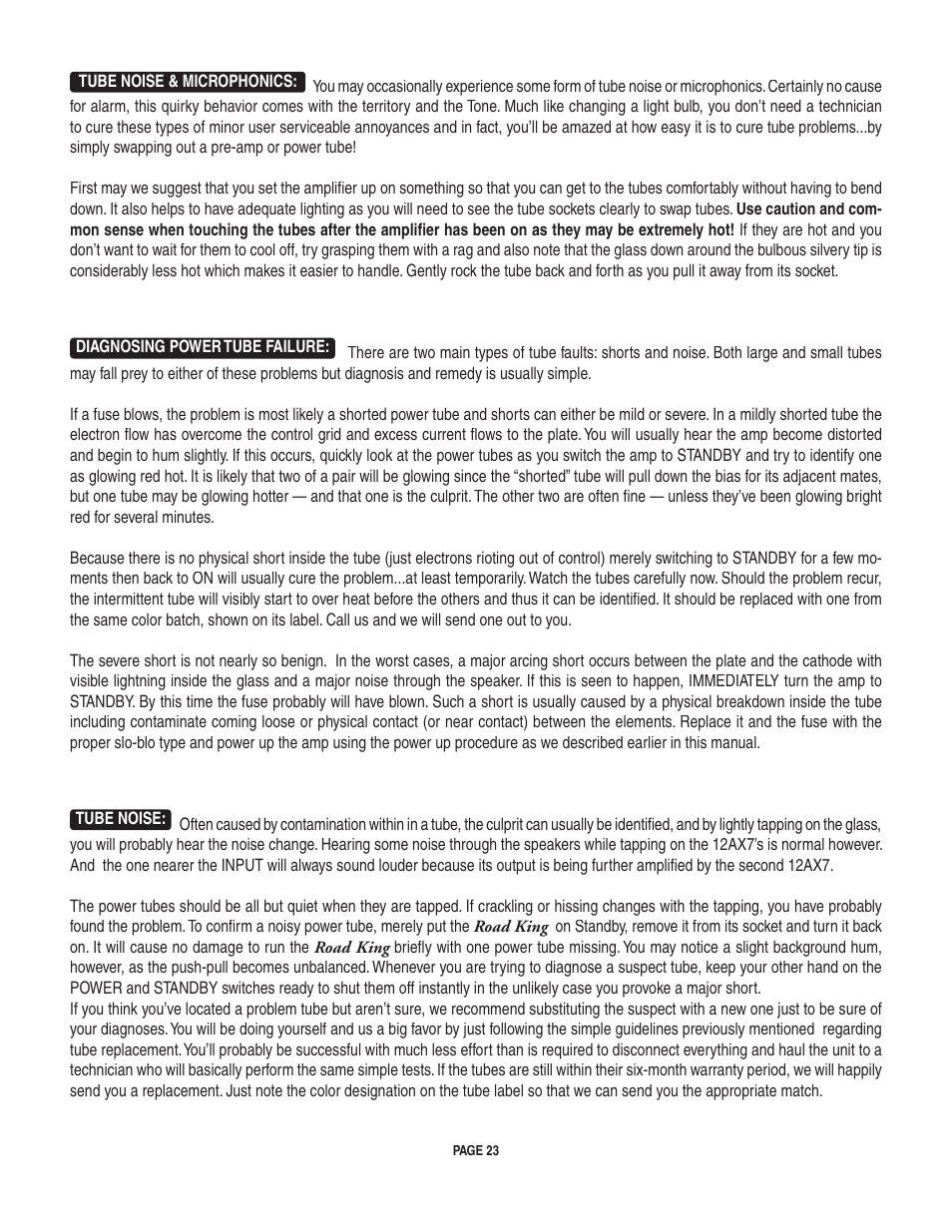 Mesa/Boogie pmn User Manual | Page 27 / 38