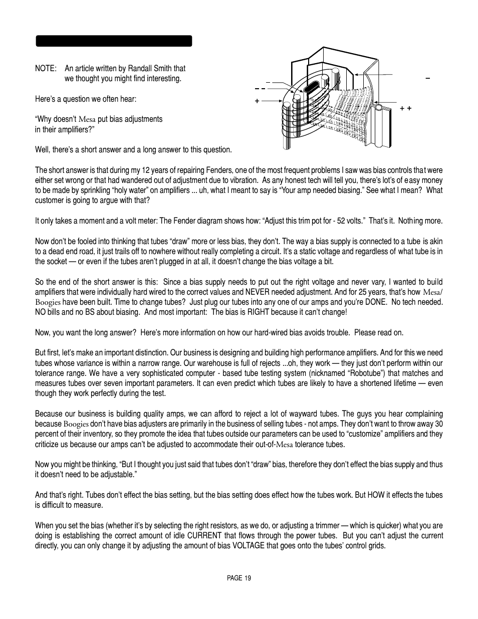 Mesa/Boogie SOLO 50 User Manual | Page 23 / 28