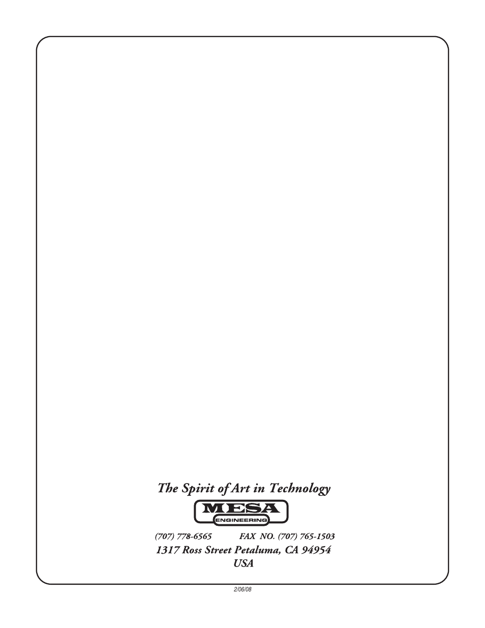 Mesa/Boogie TITAN V-12 User Manual | Page 22 / 22