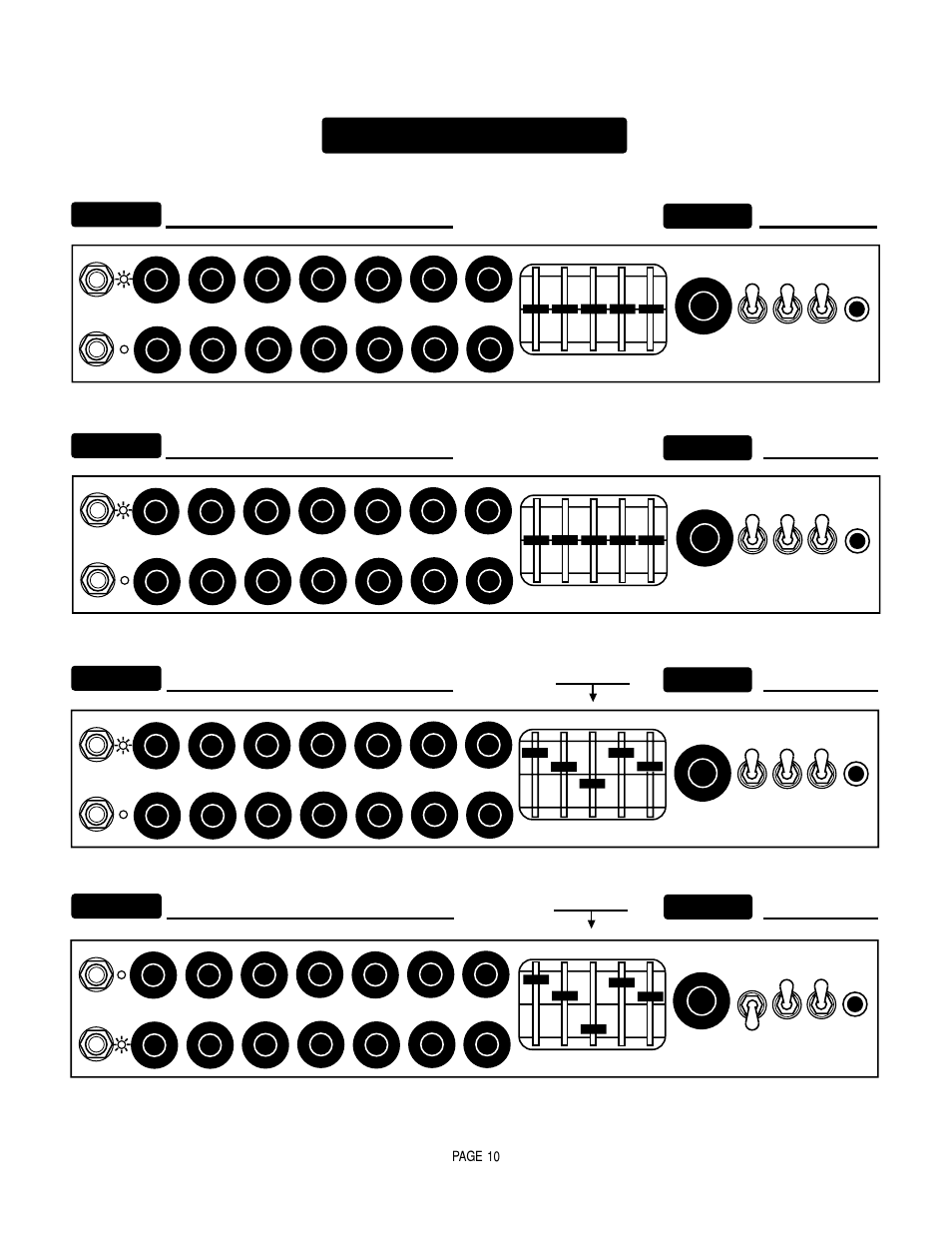 Suggested sample settings, Channel, High gain lead/crunch lead sample 4 channel | Eq optional, Activate pull/boost) | Mesa/Boogie DC5 User Manual | Page 14 / 23