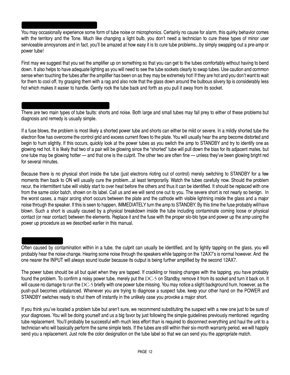 Mesa/Boogie DC5 User Manual | Page 16 / 23