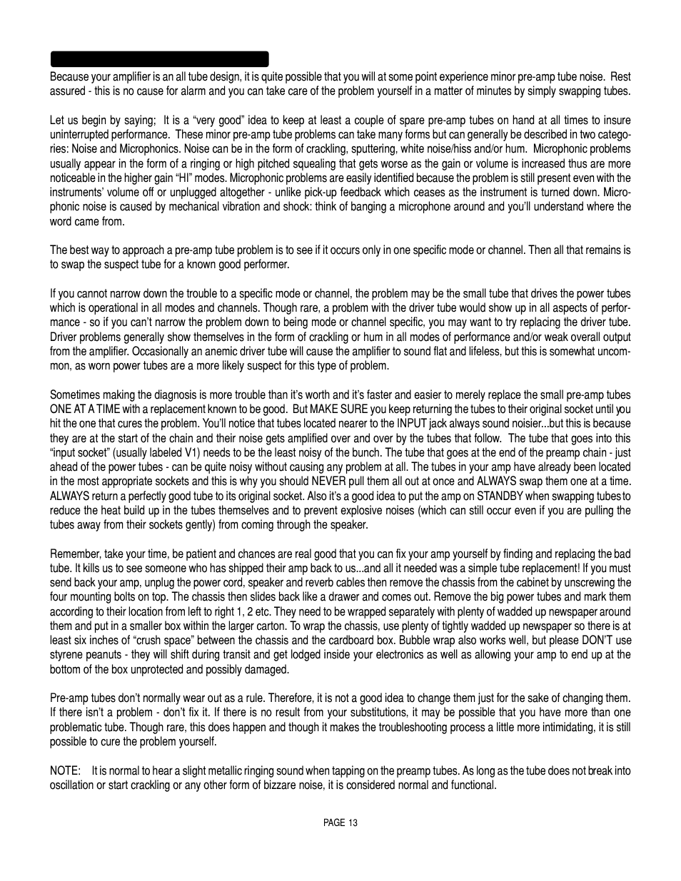 Mesa/Boogie DC5 User Manual | Page 17 / 23