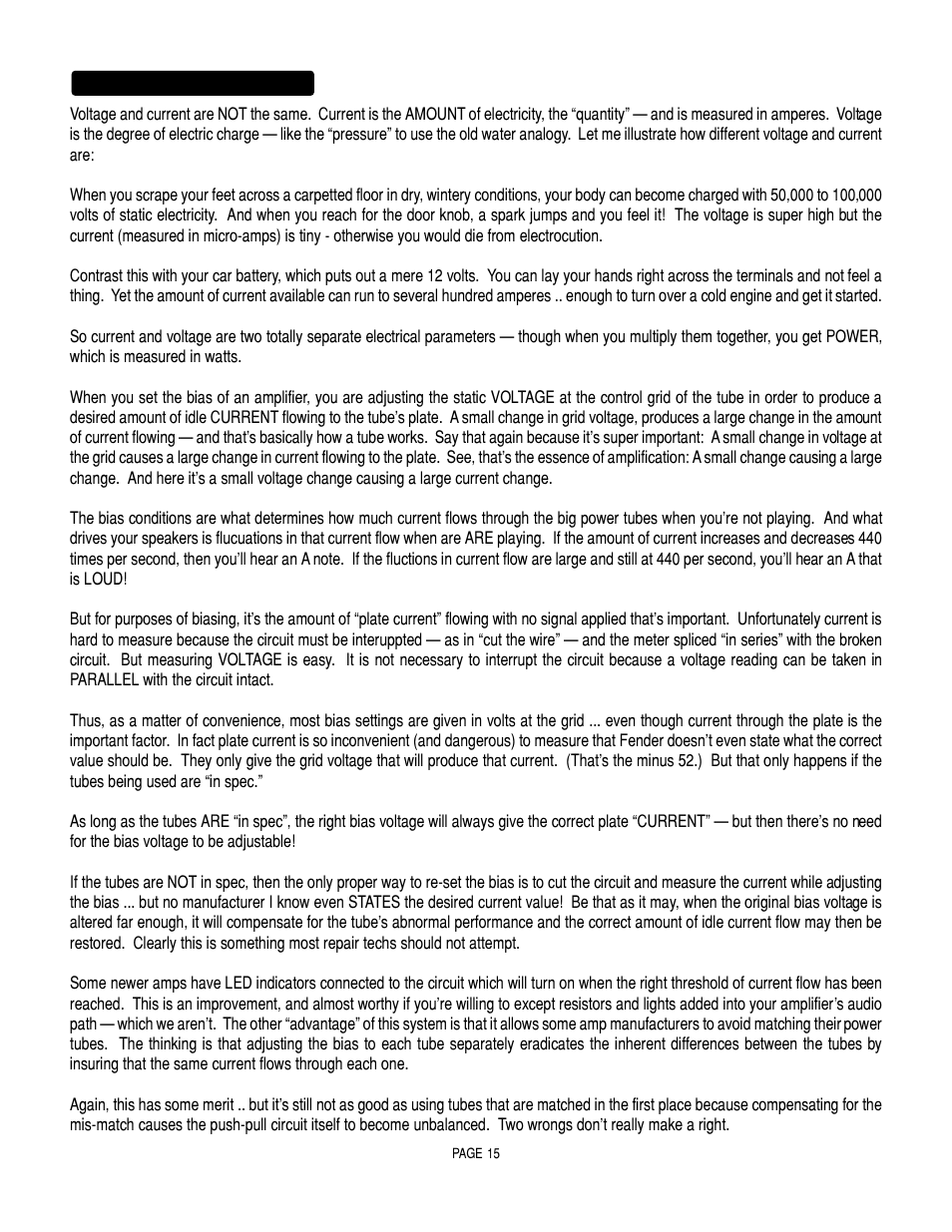 Mesa/Boogie DC5 User Manual | Page 19 / 23