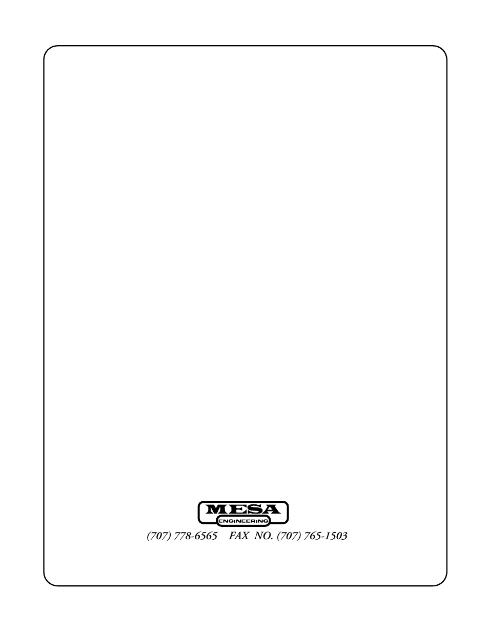 Mesa/Boogie DC5 User Manual | Page 23 / 23