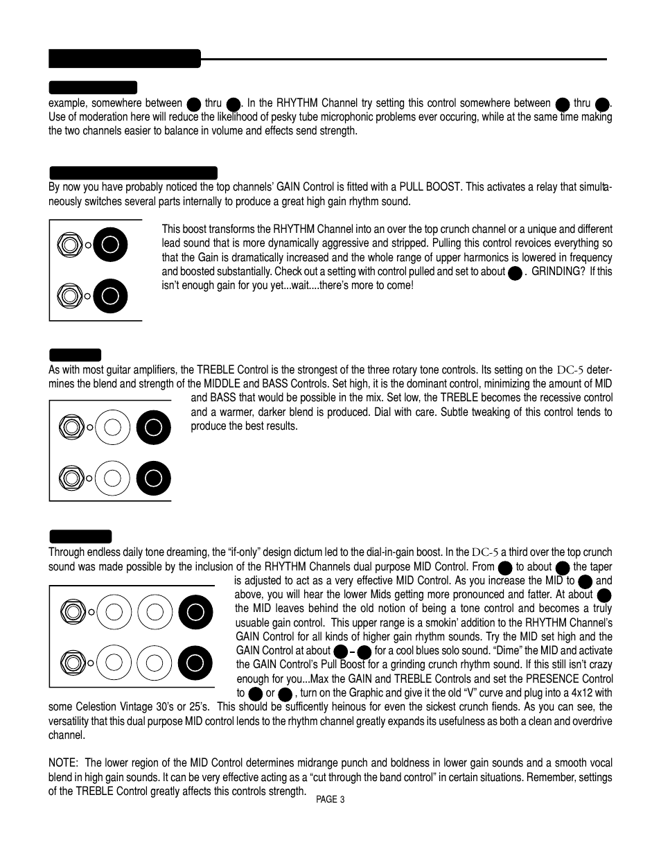 Controls | Mesa/Boogie DC5 User Manual | Page 7 / 23