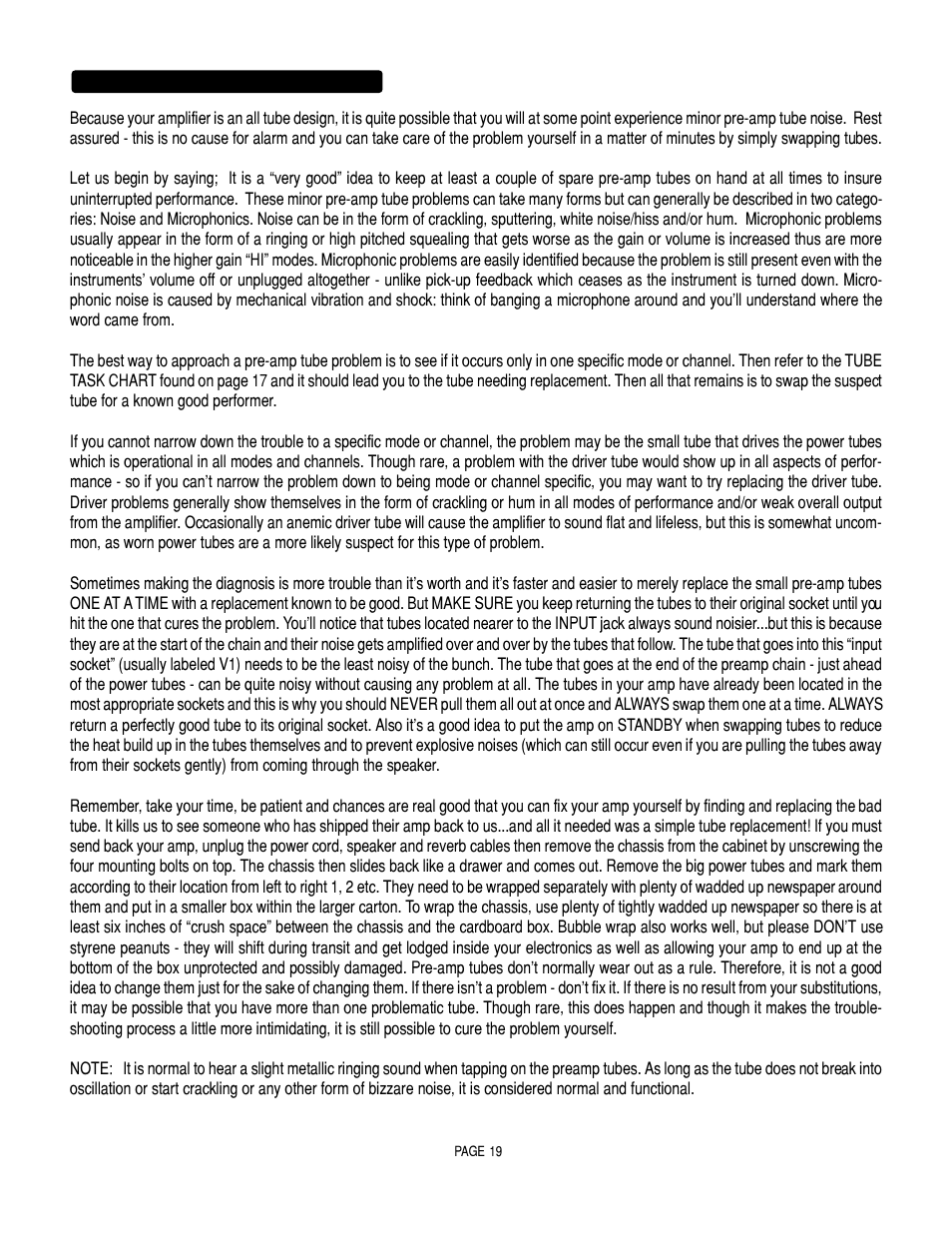 Mesa/Boogie Mark IV Amplifier User Manual | Page 23 / 29