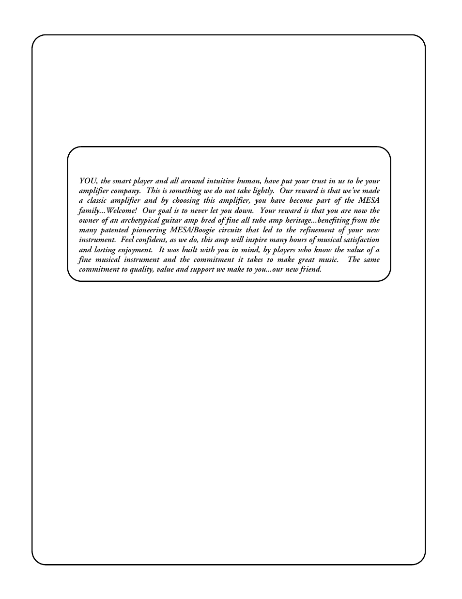 Hello from the tone farm | Mesa/Boogie DC3 User Manual | Page 2 / 24