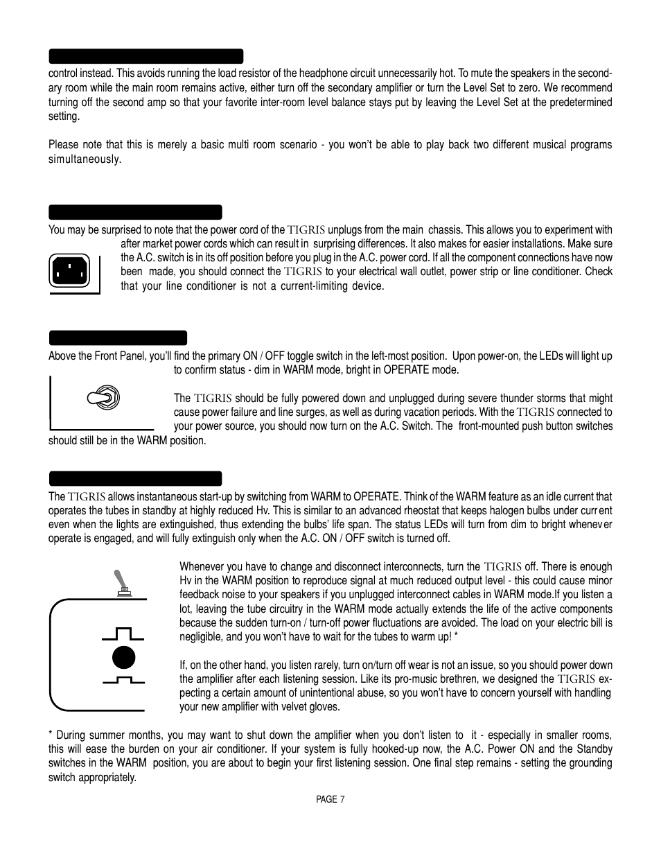 Mesa/Boogie Vacuum Tube Audio User Manual | Page 11 / 31