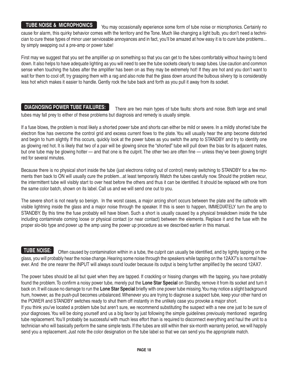 Mesa/Boogie II User Manual | Page 22 / 40