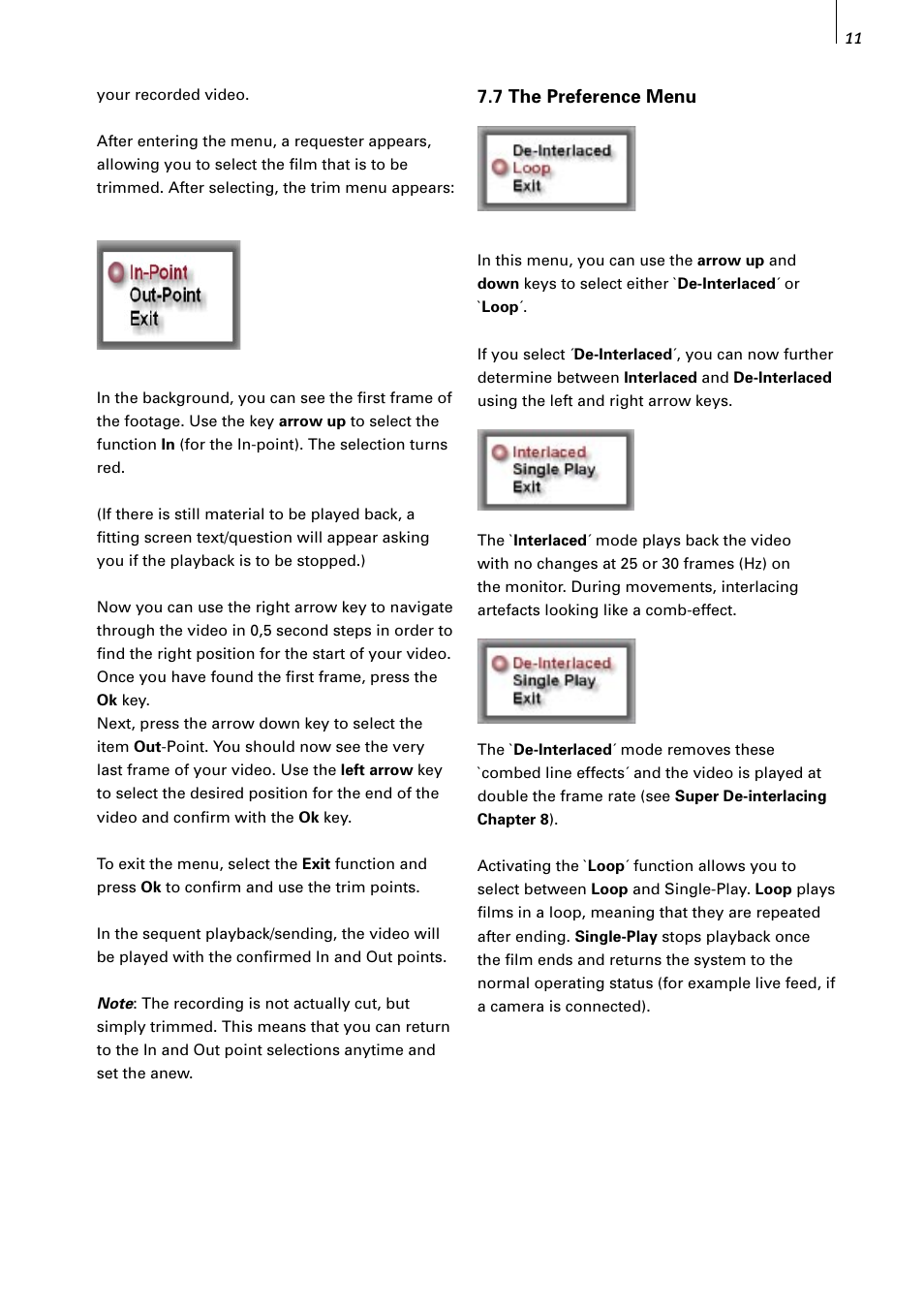 MacroSystem Digital Video HDV-Recorder User Manual | Page 11 / 14
