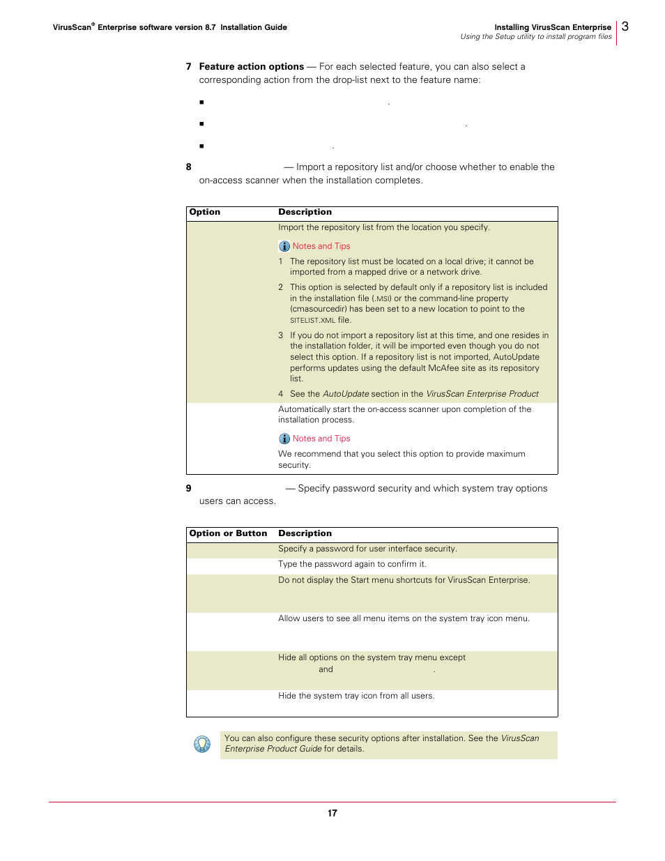 McAfee VIRUSSCAN 8.7I User Manual | Page 17 / 38