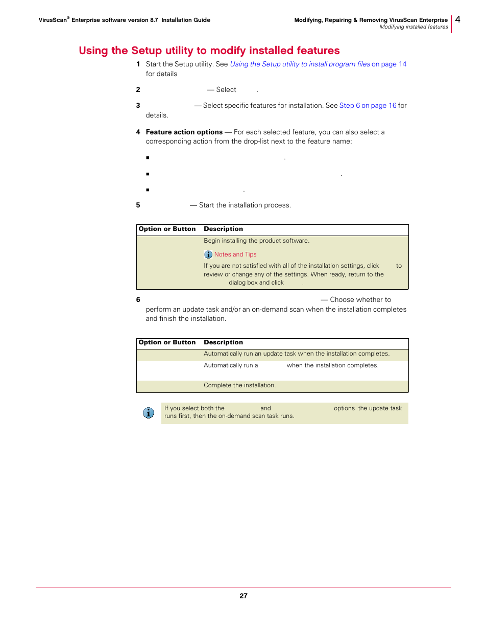McAfee VIRUSSCAN 8.7I User Manual | Page 27 / 38