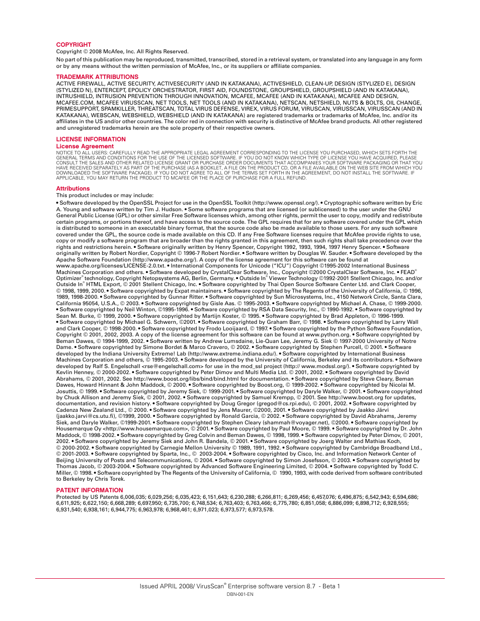 McAfee VIRUSSCAN 8.7I User Manual | Page 4 / 38