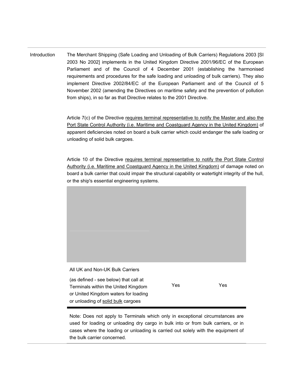 Bulk carrier infringement reporting | McAfee CERS Port User Manual | Page 36 / 63