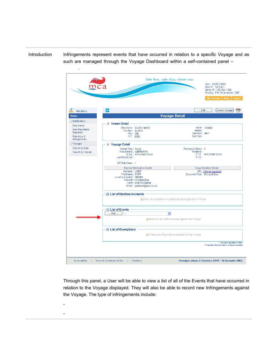 Infringement management | McAfee CERS Port User Manual | Page 47 / 63