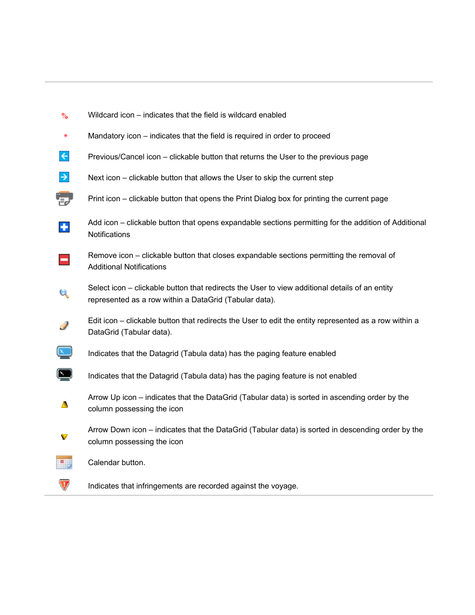Appendix i – common icons and graphics | McAfee CERS Port User Manual | Page 54 / 63