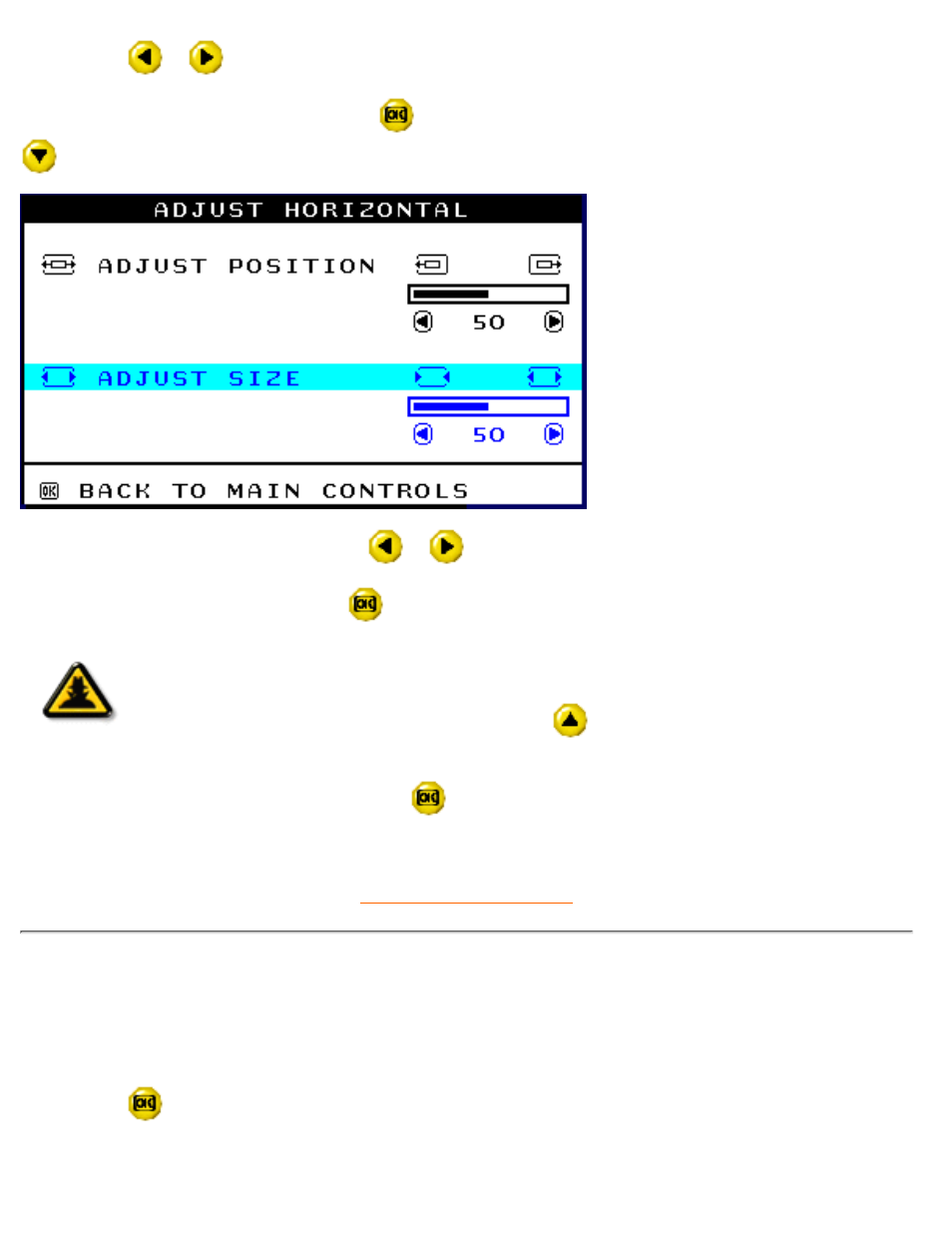 Adjust vertical | McAfee 107P User Manual | Page 66 / 100